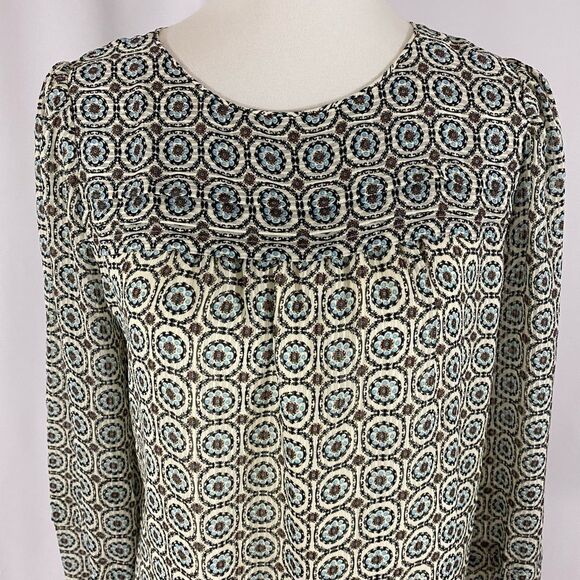 NWT LOFT Round Neck Long Sleeve Top - Picture 2 of 9